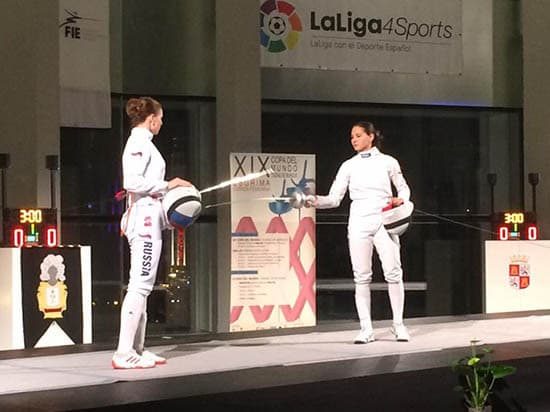 фехтование Охотникова